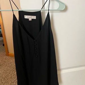 Medium, black dress tank top